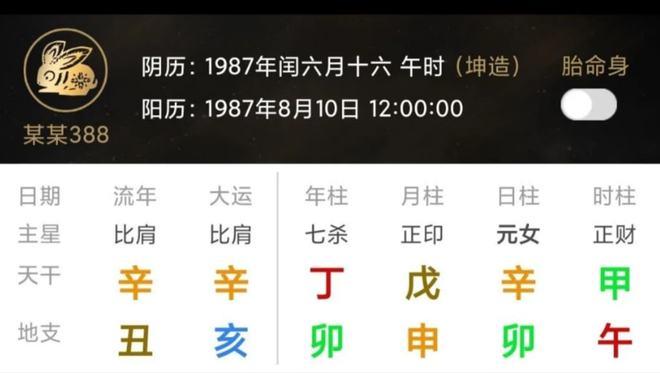 癸丑日主逢2021辛丑流年,官星坐并列运势上乘