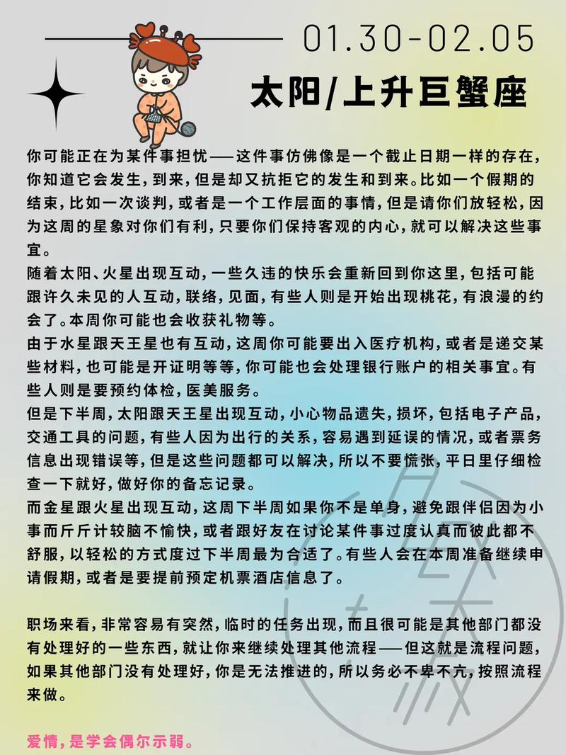 Alex 12星座(1.24—1.30)本周重要星象