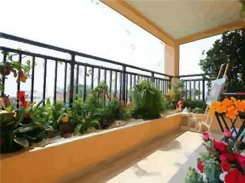 阳台是住宅纳气之处