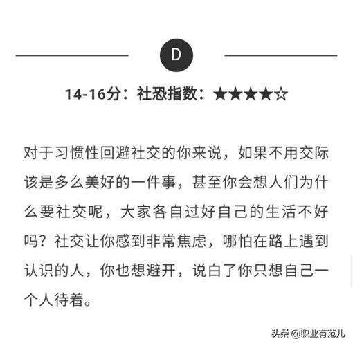 测试你易得哪种社交恐惧症