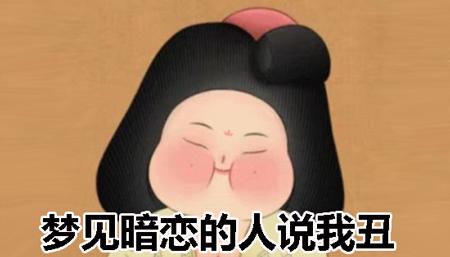 梦见暗恋的人说我丑