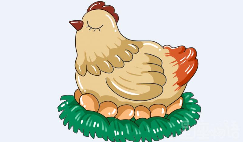 梦见母鸡吃小鸡