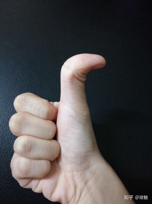 大拇指越弯越聪明女人
