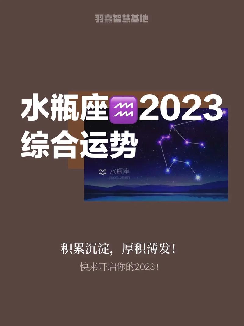2023年水瓶星座运势