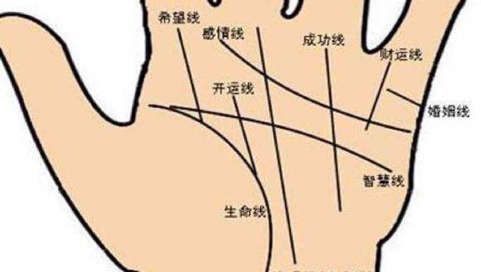 手相财运线图解男,怎么通过手相看男人财运