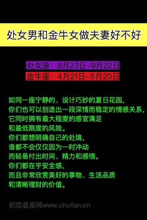 处女座和金牛座合适吗