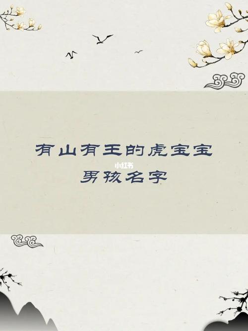 山姓男孩大气的名字