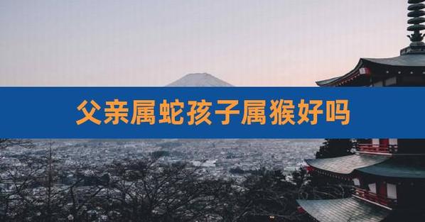 爸爸属蛇妈妈属猴孩子属什么好