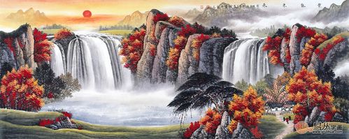 家居风水:客厅招财风水画