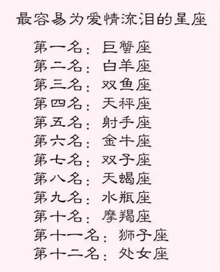 玩暧昧玩过头的星座有哪些