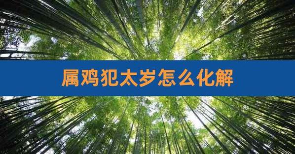 81年属鸡人犯太岁会有什么劫难