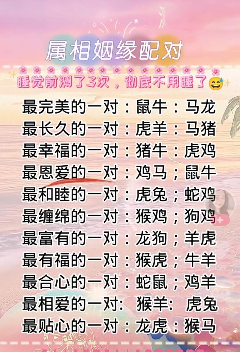 十二生肖的恋爱性格是怎么样的呢