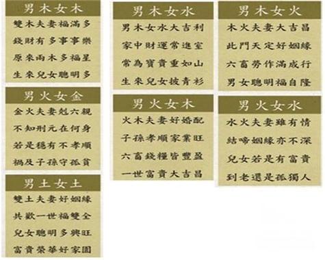 八字合婚遵循的原则