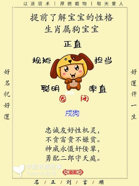 属狗 男生 性格