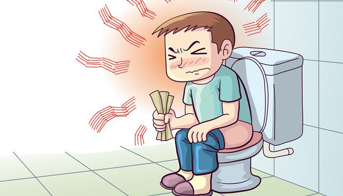 梦见男人蹲着拉屎