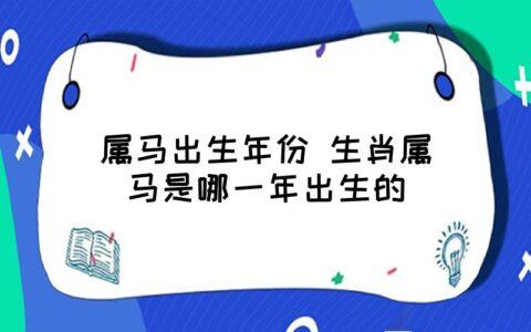 属马是九几年出生的