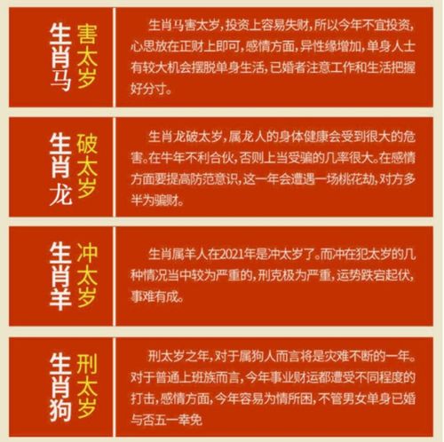 2021年冲太岁的属相一览,2021年冲太岁的化解方法!