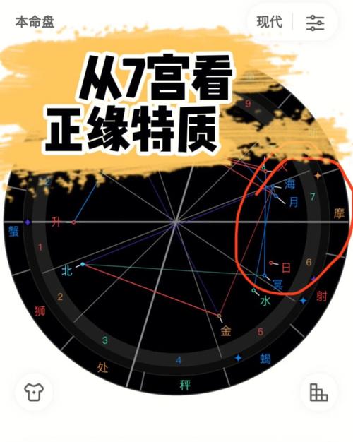 星盘第七宫落入天秤座