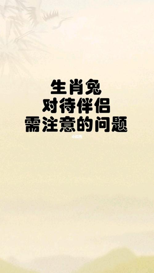生肖兔谈恋爱要注意的事项