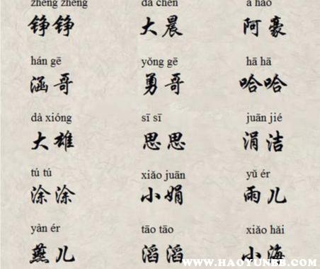 属虎的宝宝小名取什么好听
