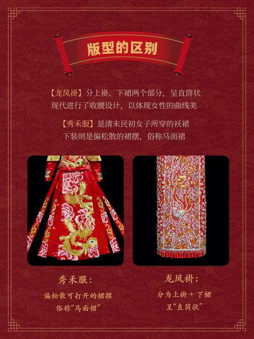 龙凤褂和秀禾服的区别