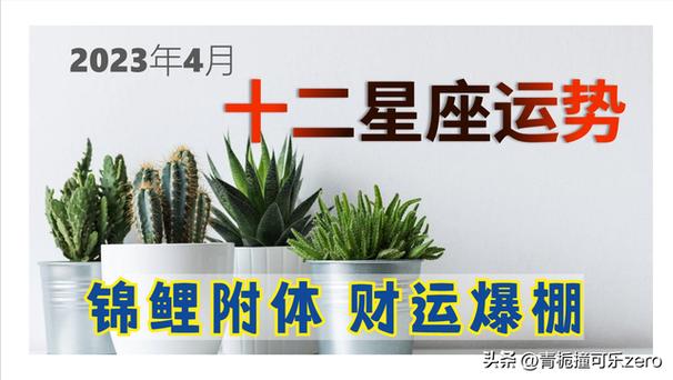 4月财运最好的星座2023年
