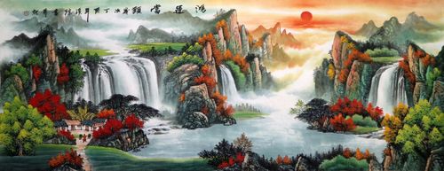 火命人挂风水画可以招财吗