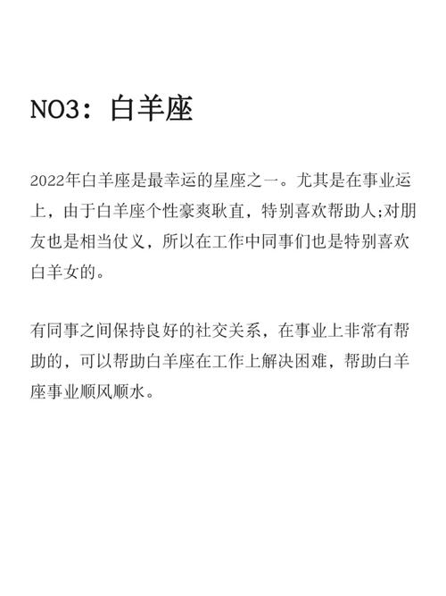进入2022年3星座事业运飙升