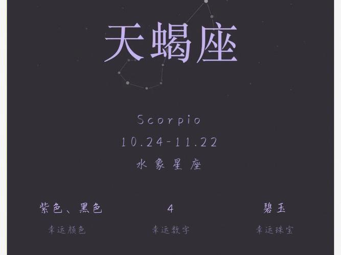 ?哪天出生的天蝎座最强