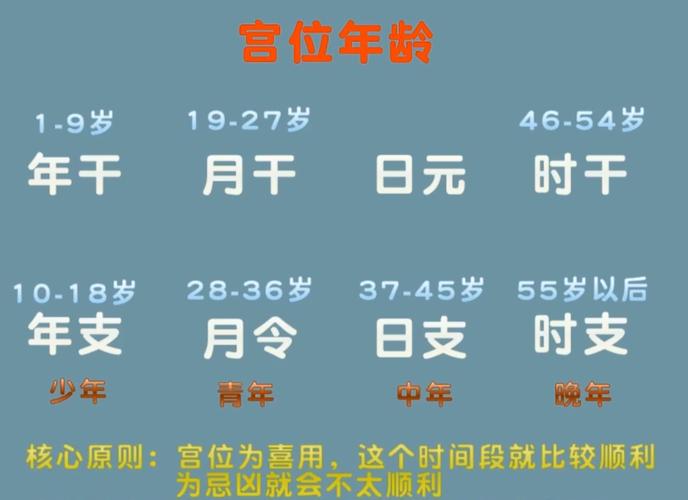 八字的宫位运用