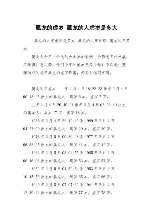 属龙的今年多大了,最小的属龙的五岁可能会成大人物