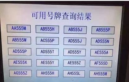 车牌尾号最吉利的数字
