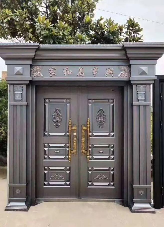 旧大门换新大门有什么风水讲究?为什么要放9个硬币?