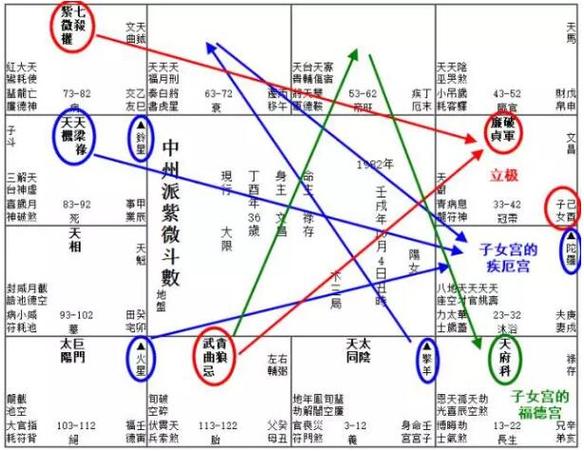 紫微斗数命宫,紫微斗数命宫之七杀星解析