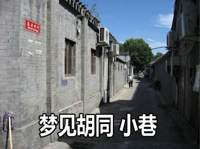梦见胡同