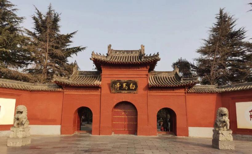 汉明帝梦佛陀修建白马寺