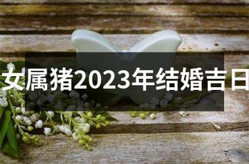 2023年属猪女人结婚怎么样