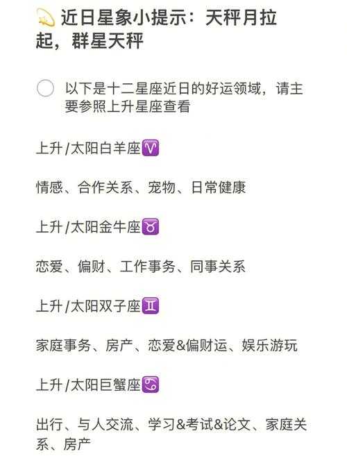 下周重要星象分析