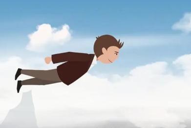 梦见自己在飞舞
