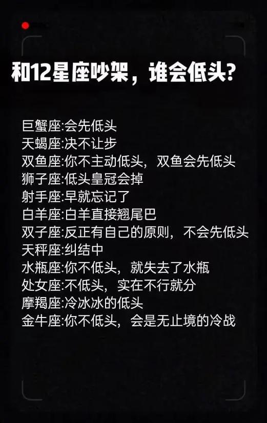 阳历星座日期查询表