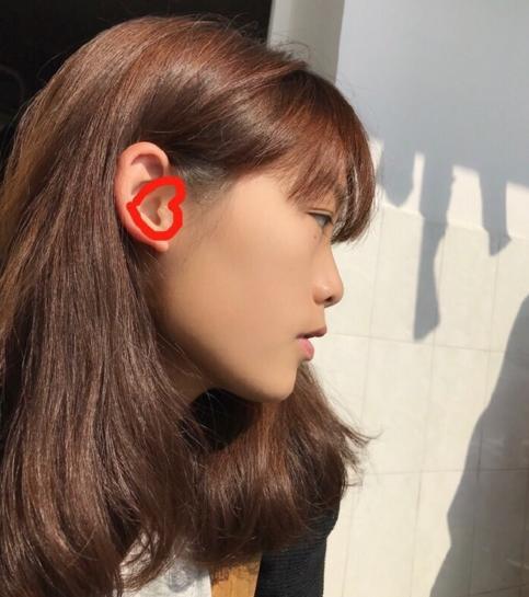 耳朵比眼睛低才聪明吗
