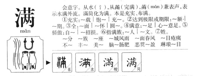 满字取名寓意好吗