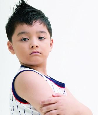 面相极好的小孩