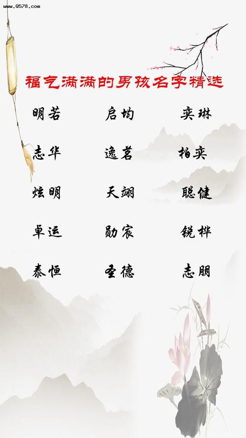 属牛男宝宝取名字大全