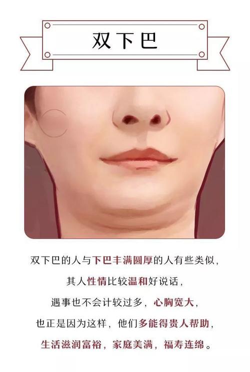 面相双下巴的女人有福气吗
