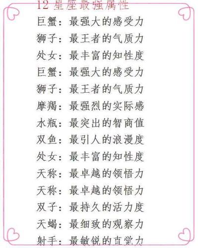 哪个星座最恋旧