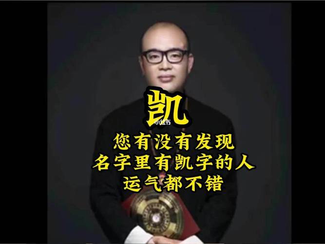 凯字取名男孩子的