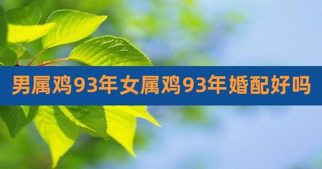 93年属鸡女哪个月份结婚好