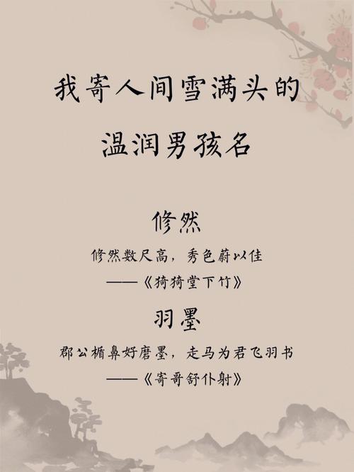 跟下雪有关的男孩名字2021年精选合集