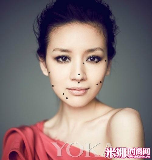 女人脸上哪里长痣不好